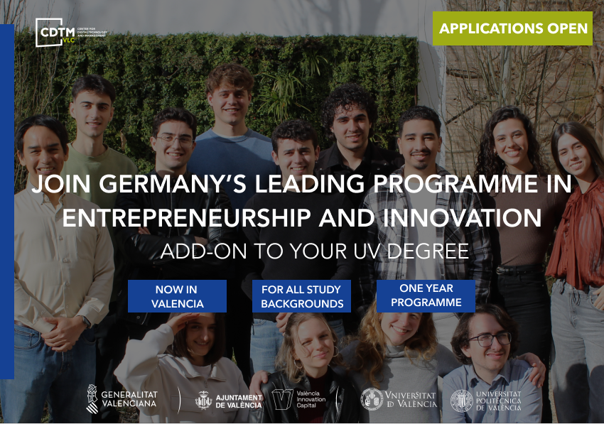 Join Germany's Leading Programme in Entrepreneurship and Innovation